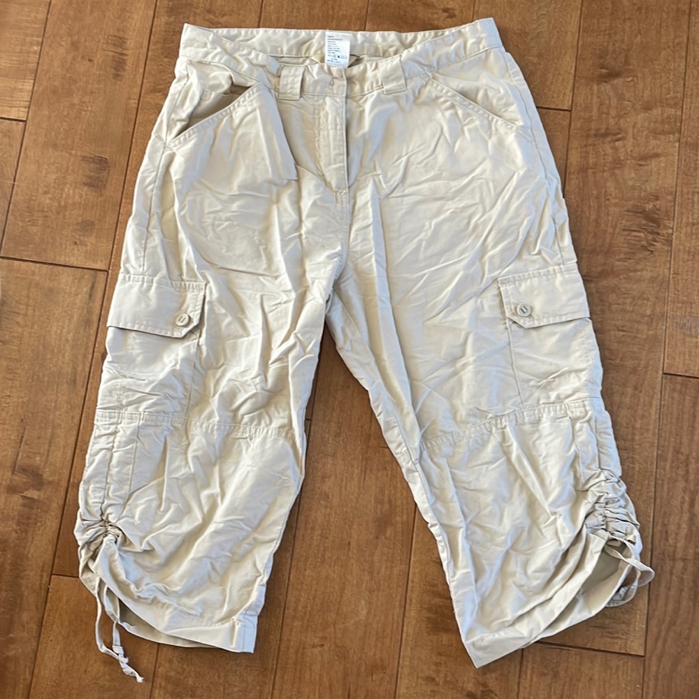 Woolrich stone 8 hiking cropped pants
